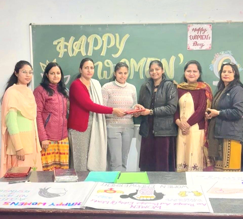 Department of Biology of Sikh National College Banga celebrated International Women's Day